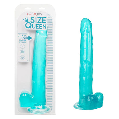 Size Queen 12" Blue | 716770098733 | Available at EroticWarehouse.com
