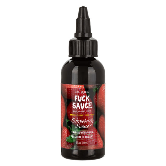 Fuck Sauce Flavored Lubricant Strawberry 2 Oz. | 716770099808 | Available at EroticWarehouse.com