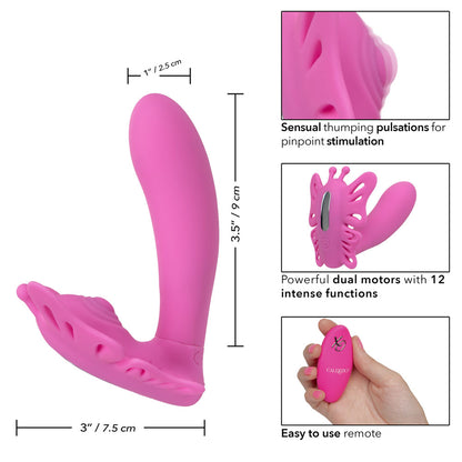 Venus Butterfly Silicone Remote Pulsating Venus G | 716770100856 | Available at EroticWarehouse.com