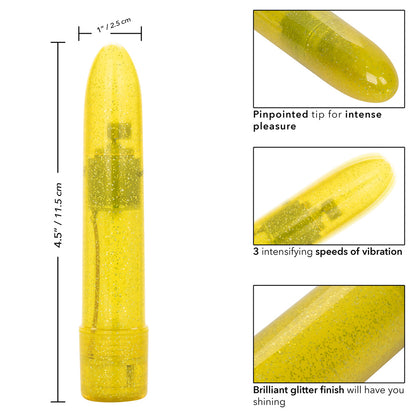 Sparkle Mini Vibe Yellow | 716770100993 | Available at EroticWarehouse.com