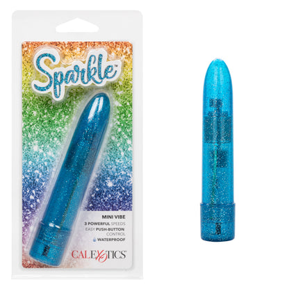 Sparkle Mini Vibe Blue | 716770101006 | Available at EroticWarehouse.com