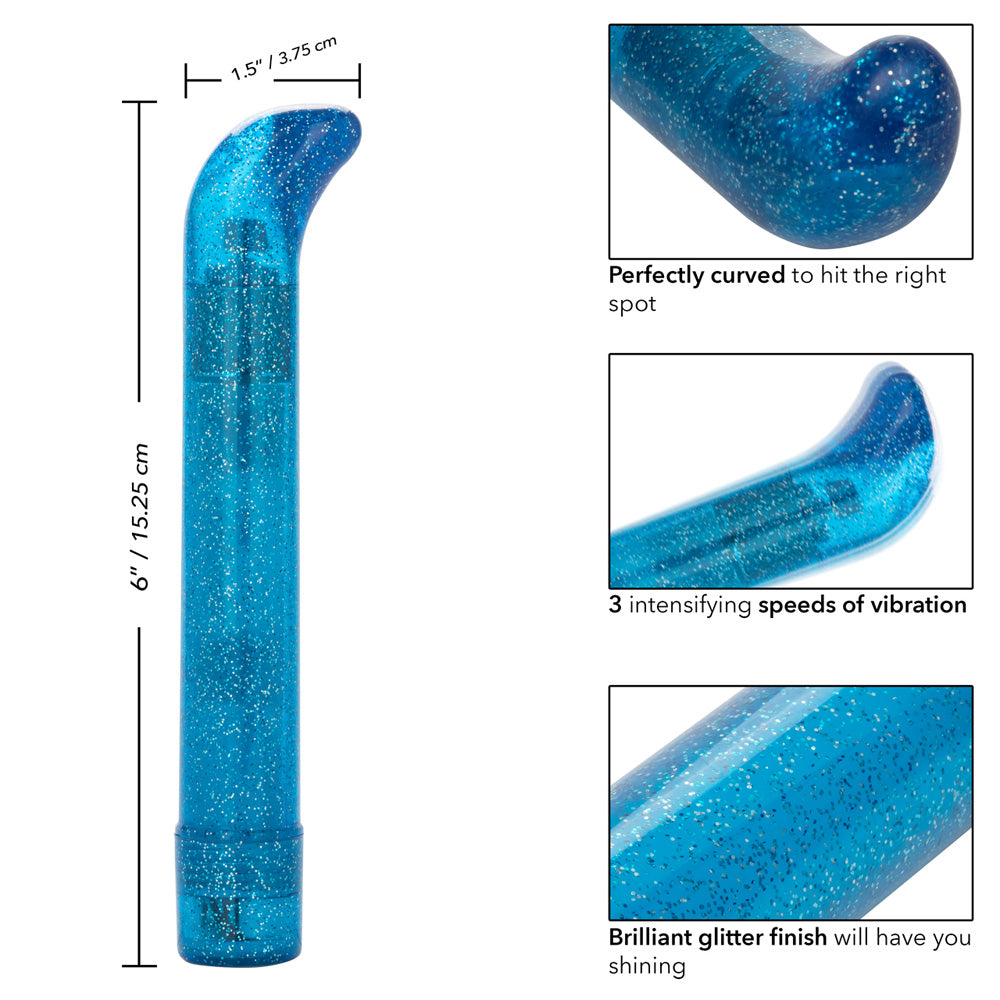 Sparkle Slim G-Vibe Blue | 716770101099 | Available at EroticWarehouse.com