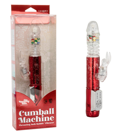 Naughty Bits Cumball Machine Thrusting Jack Rabbit Vibrator | 716770101259 | Available at EroticWarehouse.com