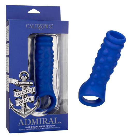 Admiral Liquid Silicone Beaded Extension | 716770101419 | Available at EroticWarehouse.com