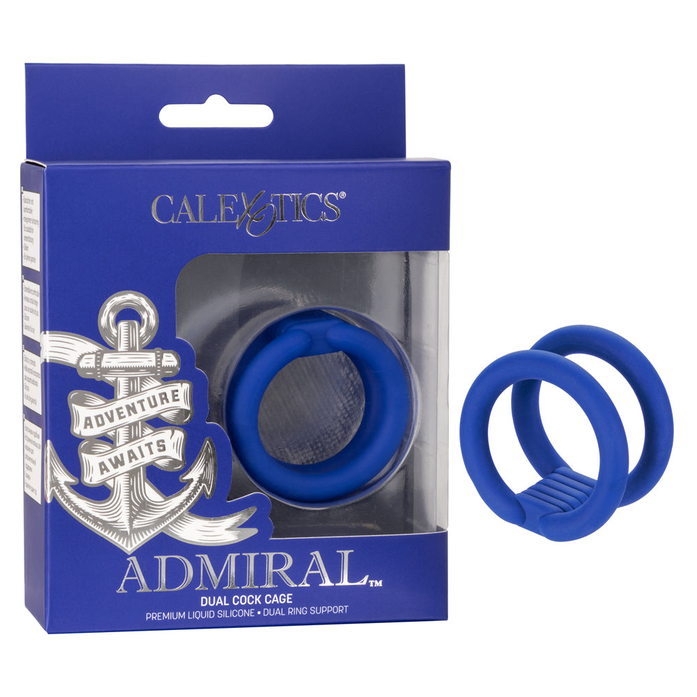 Admiral Dual Cock Cage | 716770101600 | Available at EroticWarehouse.com