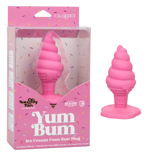Naughty Bits Yum Bum Ice Cream Cone Butt Plug | 716770101846 | Available at EroticWarehouse.com