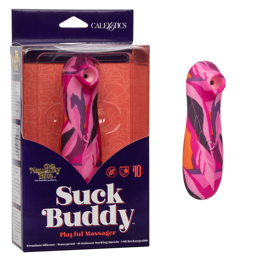 Naughty Bits Suck Buddy Playful Massager | 716770101877 | Available at EroticWarehouse.com