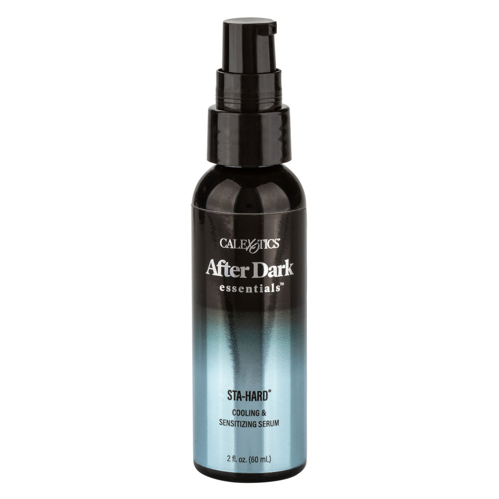 After Dark Essentials Sta-Hard Cooling And Desensitizing Serum 2 oz. | 716770102126 | Available at EroticWarehouse.com