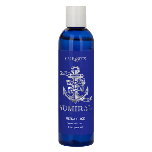 Admiral Ultra Slick Water Based Gel 8 oz. | 716770102188 | Available at EroticWarehouse.com