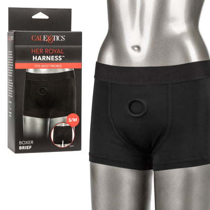Her Royal Harness Boxer Brief S/M | 716770102454 | Available at EroticWarehouse.com