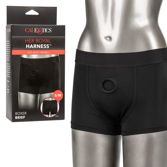 Her Royal Harness Boxer Brief S/M | 716770102454 | Available at EroticWarehouse.com