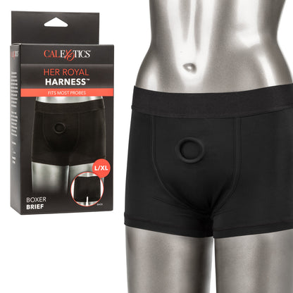 Her Royal Harness Boxer Brief L/Xl | 716770102461 | Available at EroticWarehouse.com