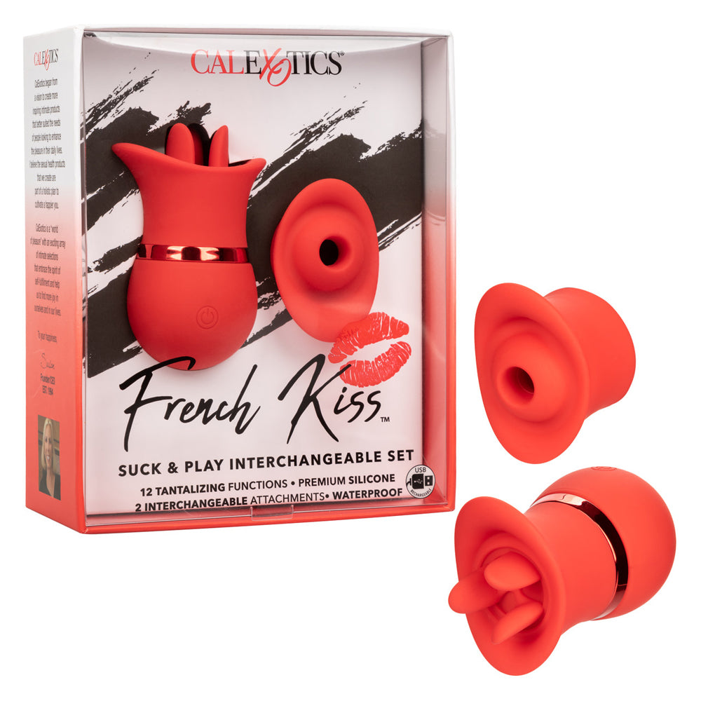 French Kiss Suck & Play Interchangeable Set | 716770102881 | Available at EroticWarehouse.com