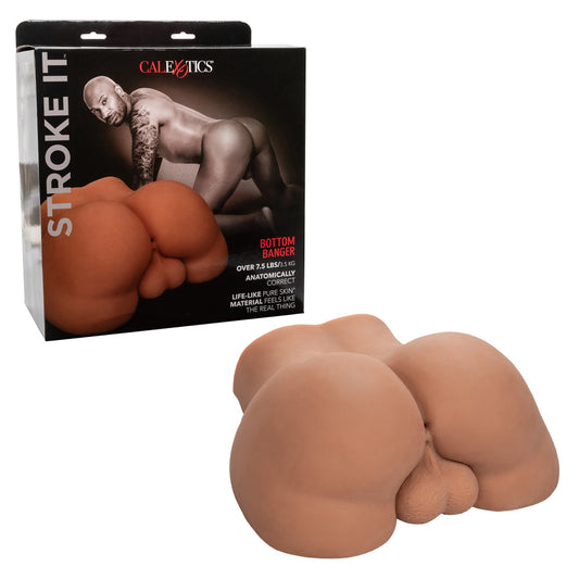 Stroke It Bottom Banger Brown | 716770103123 | Available at EroticWarehouse.com