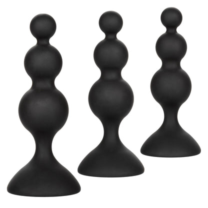 Silicone Beaded Anal Kit | 716770103772 | Available at EroticWarehouse.com