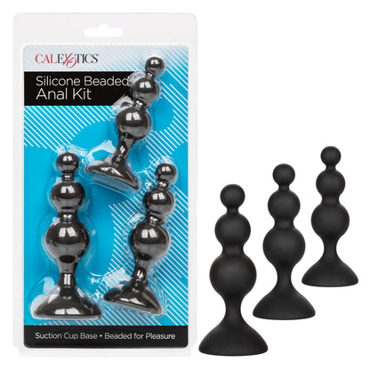 Silicone Beaded Anal Kit | 716770103772 | Available at EroticWarehouse.com