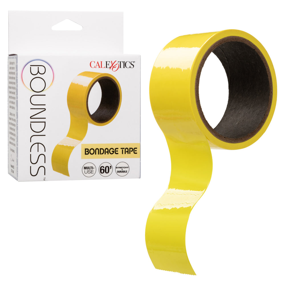 Boundless Bondage Tape Yellow | 716770104007 | Available at EroticWarehouse.com
