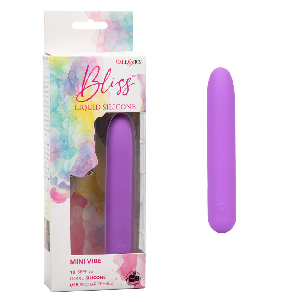 Bliss Liquid Silicone Mini Vibe | 716770104021 | Available at EroticWarehouse.com
