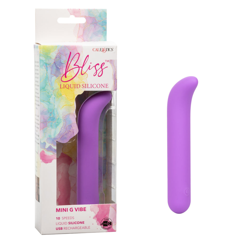 Bliss Liquid Silicone Mini G Vibe | 716770104038 | Available at EroticWarehouse.com