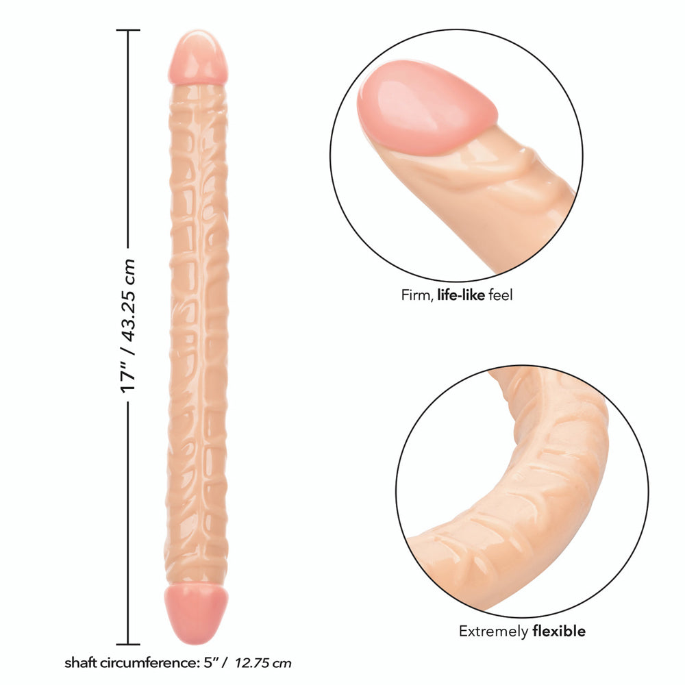 Size Queen 17'' Ivory | 716770104069 | Available at EroticWarehouse.com