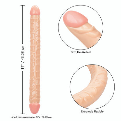 Size Queen 17'' Ivory | 716770104069 | Available at EroticWarehouse.com