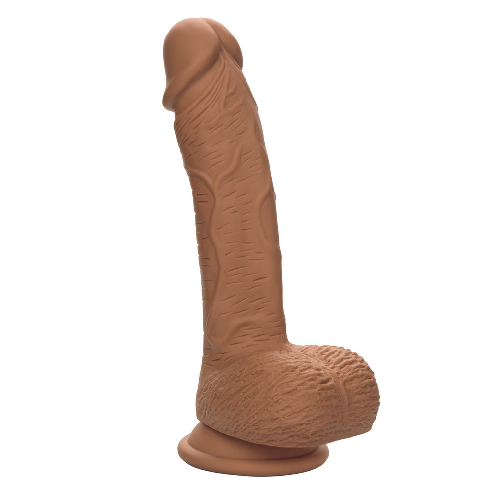 Dual Density Silicone Studs 6.25" Brown | 716770104274 | Available at EroticWarehouse.com