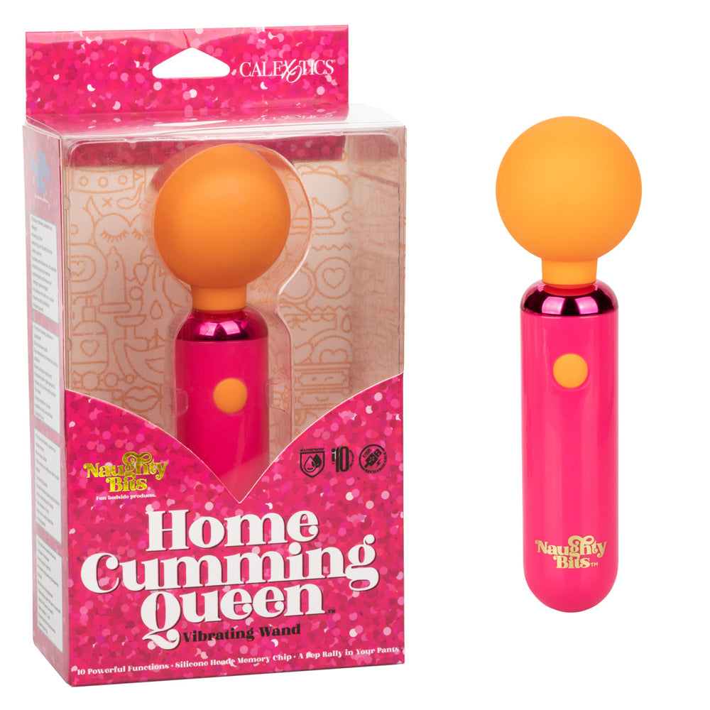 Naughty Bits Home Cumming Queen Vibrating Wand | 716770104298 | Available at EroticWarehouse.com
