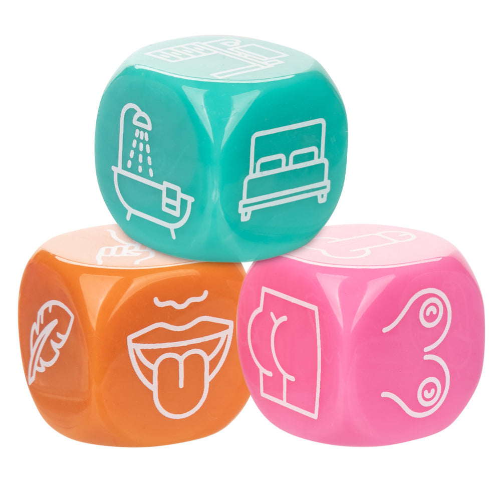 Naughty Bits Roll With It Icon Based Sex Dice | 716770104304 | Available at EroticWarehouse.com