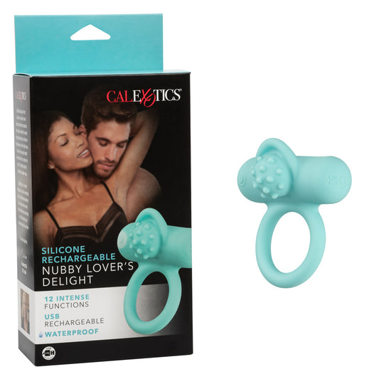 Silicone Rechargeable Nubby Lover&rsquo;s Delight | 716770104410 | Available at EroticWarehouse.com
