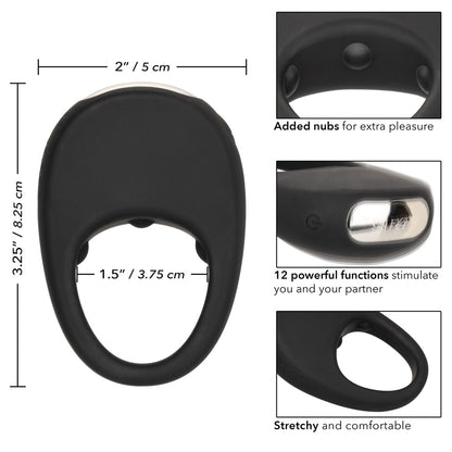 Silicone Rechargeable Pleasure Ring | 716770104465 | Available at EroticWarehouse.com
