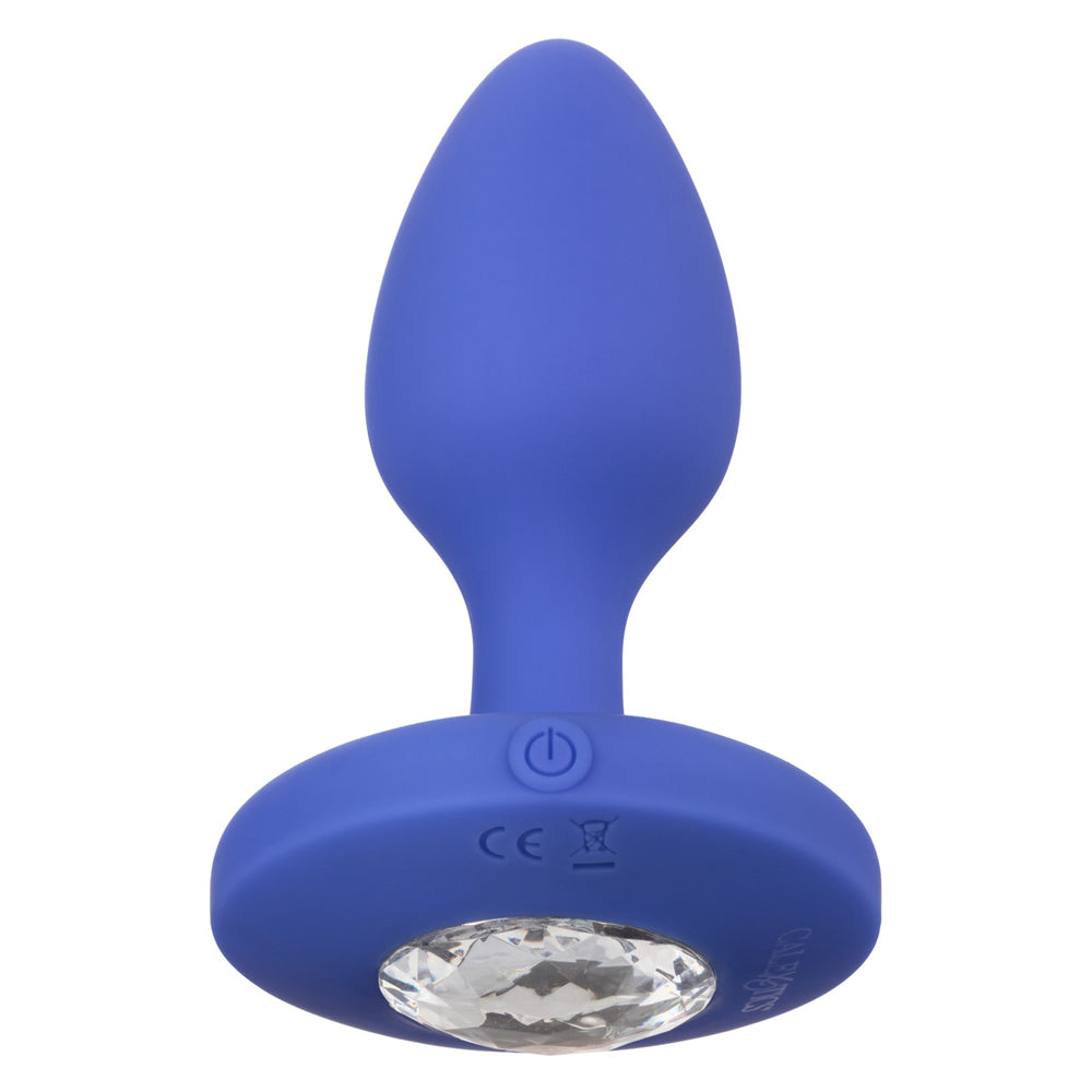 Cheeky Gems Medium Rechargeable Vibrating Probe Blue | 716770104731 | Available at EroticWarehouse.com