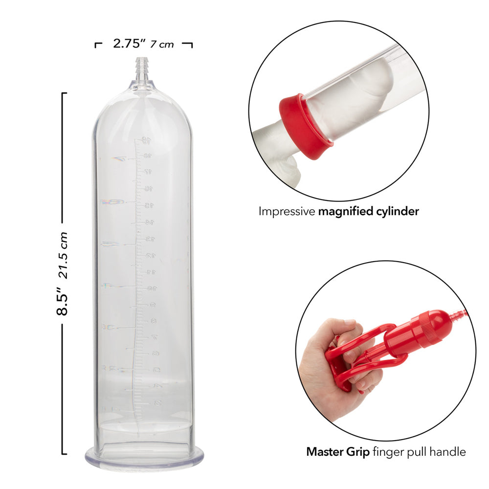 Optimum Series Magnified Pump | 716770105233 | Available at EroticWarehouse.com