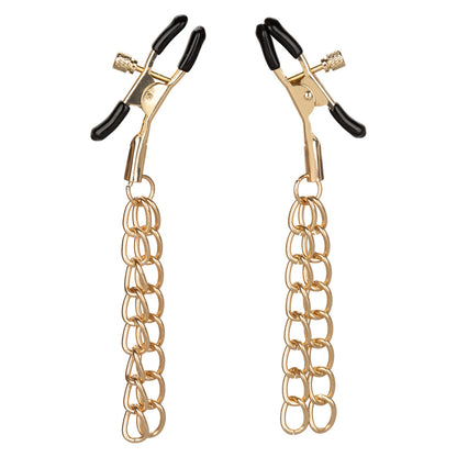 Ride 'Em Premium Denim Collection Nipple Clamps | 716770105479 | Available at EroticWarehouse.com
