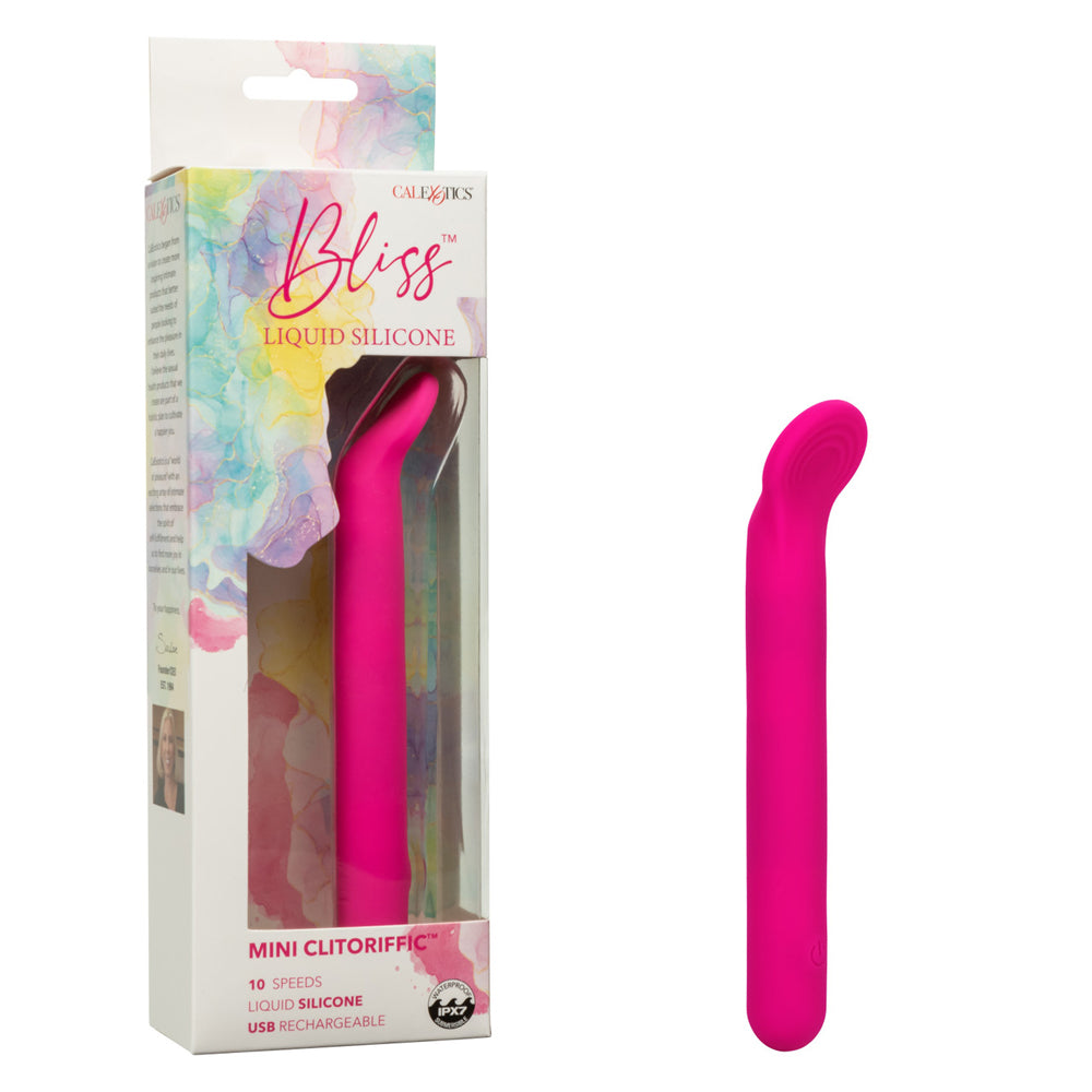 Bliss Liquid Silicone Mini Clitoriffic | 716770105844 | Available at EroticWarehouse.com