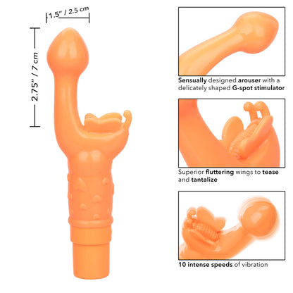 Rechargeable Butterfly Kiss Orange | 716770105936 | Available at EroticWarehouse.com
