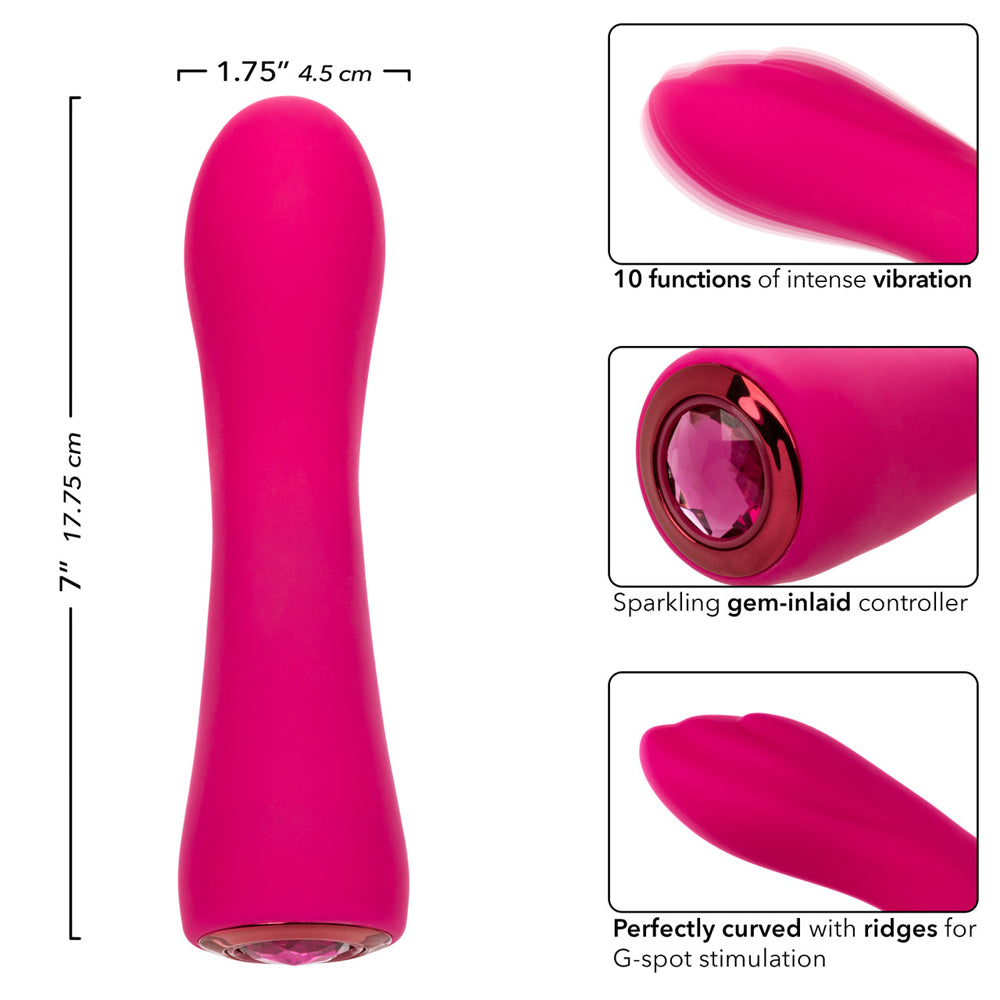 Gem Vibe Collection Curve | 716770106025 | Available at EroticWarehouse.com