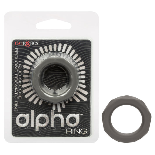 Alpha Liquid Silicone Prolong Prismatic Ring | 716770106162 | Available at EroticWarehouse.com