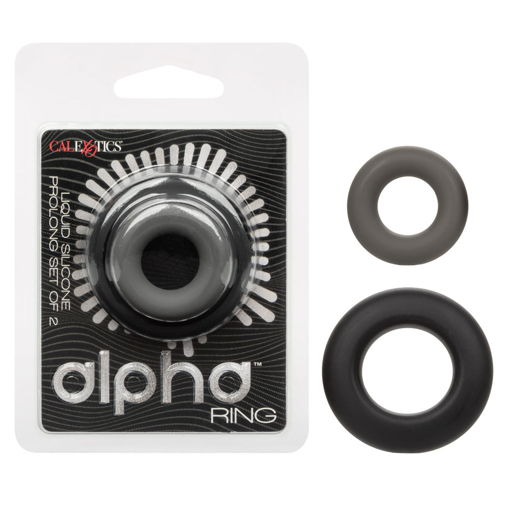 Alpha Liquid Silicone Prolong Set Of 2 | 716770106193 | Available at EroticWarehouse.com