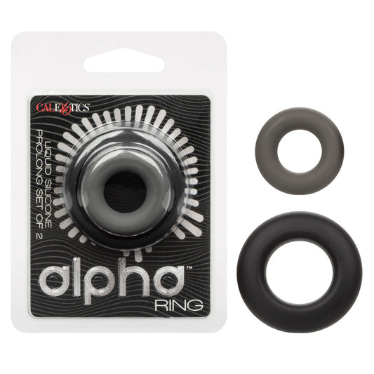 Alpha Liquid Silicone Prolong Set Of 2 | 716770106193 | Available at EroticWarehouse.com