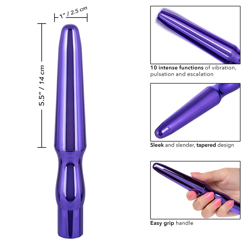 Rechargeable Anal Probe Metallic Purple | 716770106223 | Available at EroticWarehouse.com