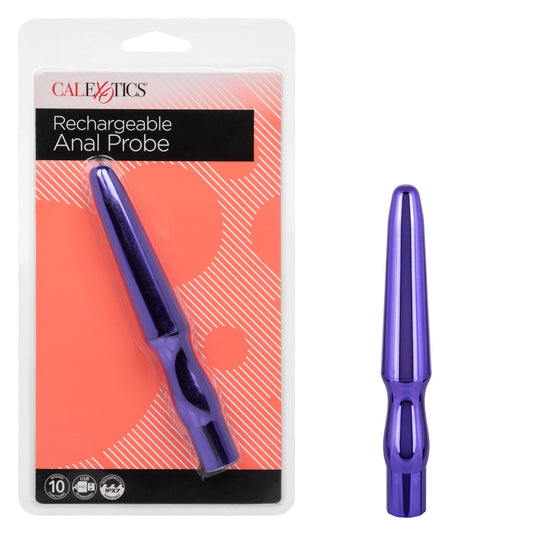 Rechargeable Anal Probe Metallic Purple | 716770106223 | Available at EroticWarehouse.com