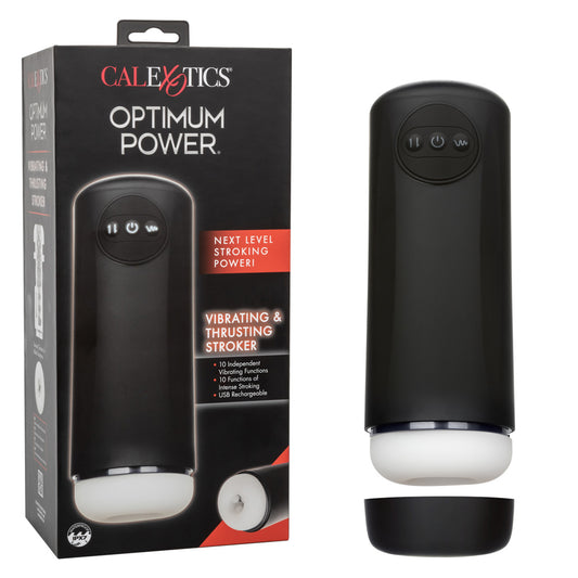 Optimum Power Vibrating & Thruster Stroker | 716770106315 | Available at EroticWarehouse.com