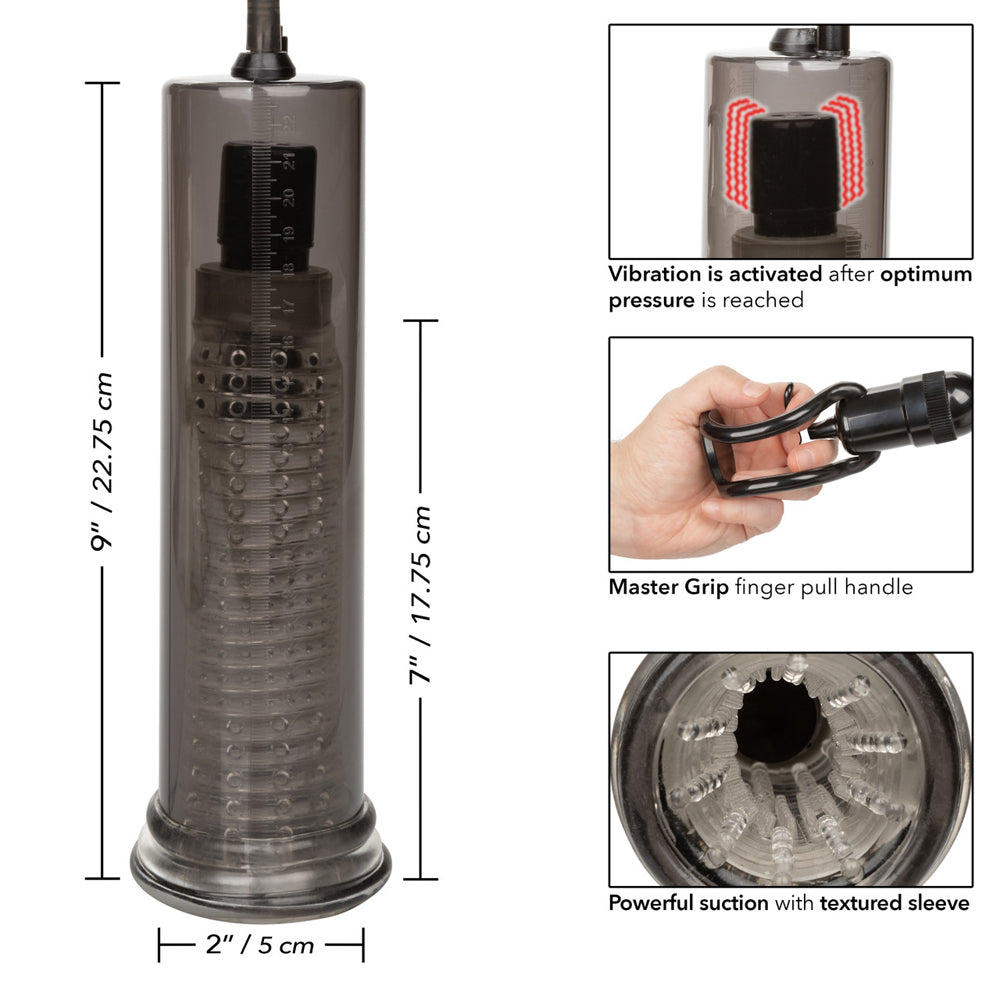 Optimum Series Vibro Air Pump | 716770106339 | Available at EroticWarehouse.com