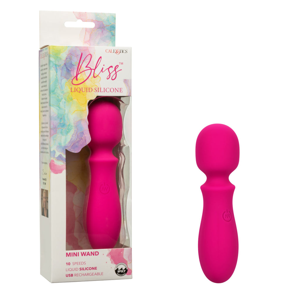 Bliss Liquid Silicone Mini Wand | 716770106384 | Available at EroticWarehouse.com