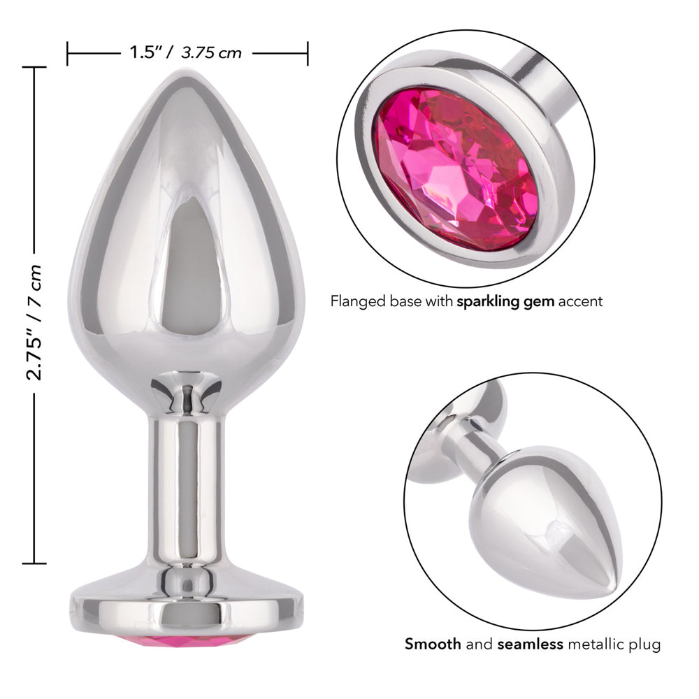 Jewel Large Rose Plug | 716770106513 | Available at EroticWarehouse.com