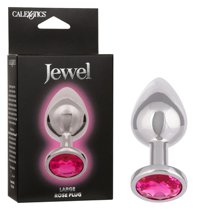 Jewel Large Rose Plug | 716770106513 | Available at EroticWarehouse.com