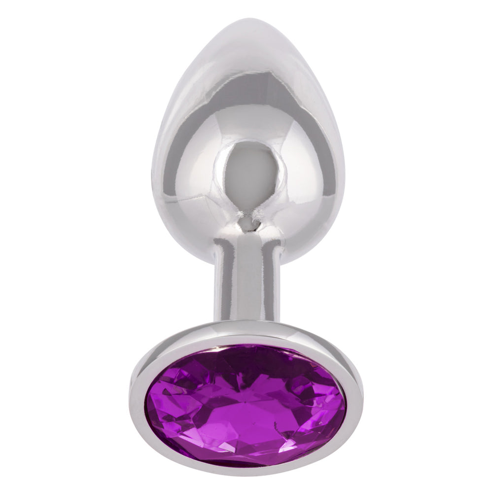 Jewel Small Amethyst Plug | 716770106520 | Available at EroticWarehouse.com