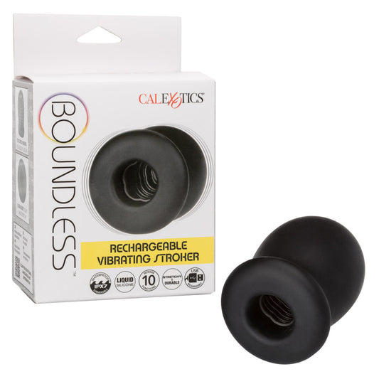 Boundless Rechargeable Vibrating Stroker | 716770106568 | Available at EroticWarehouse.com