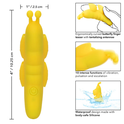 Neon Vibes The Butterfly Vibe | 716770106605 | Available at EroticWarehouse.com