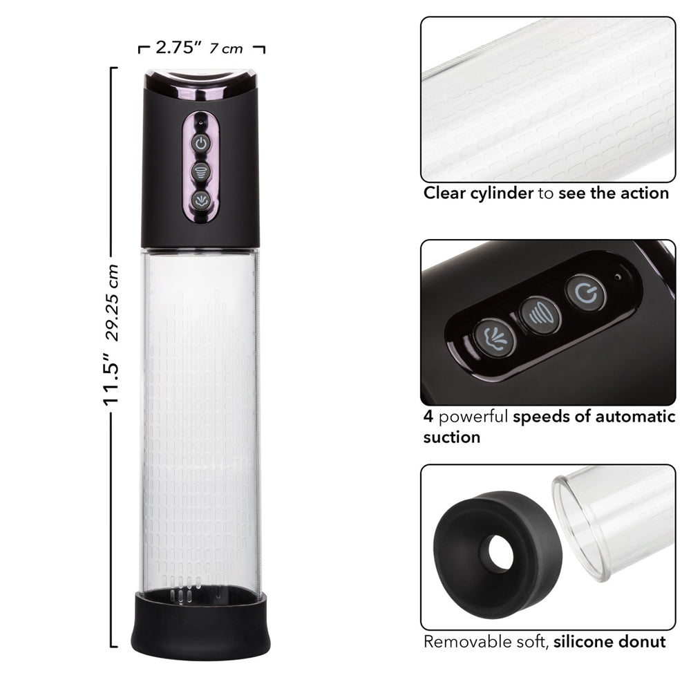 Peak Rechargeable Pump | 716770106674 | Available at EroticWarehouse.com
